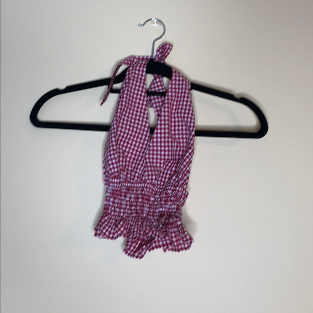 Gingham top